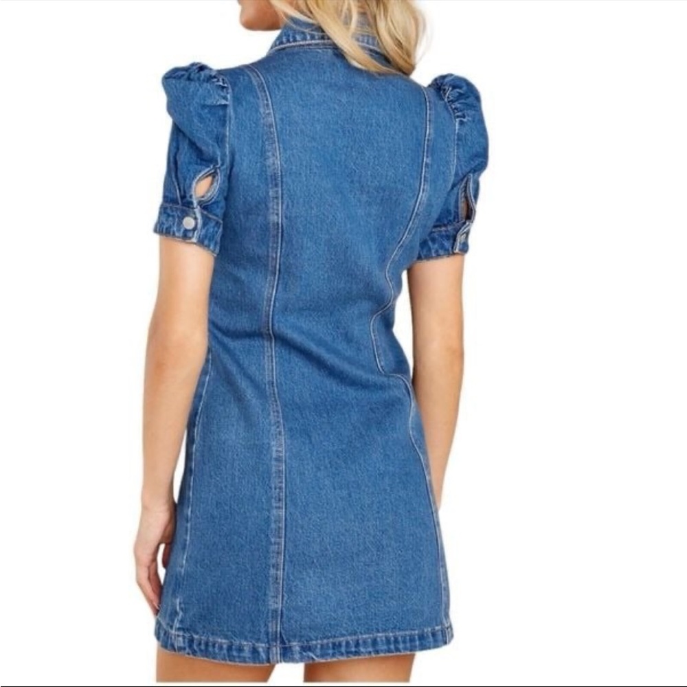 Blank NYC Walk In The Park Denim Dress - Picture 7 of 9